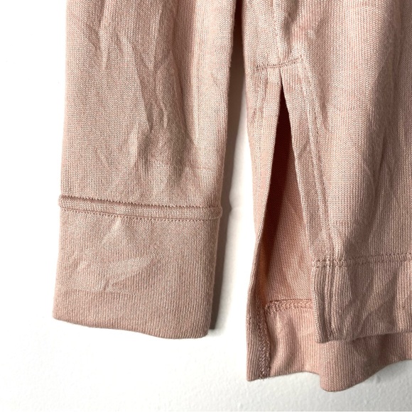 abercrombie kids Lightweight Knit Pale Rose Hooded Pullover NWT - Picture 4 of 6